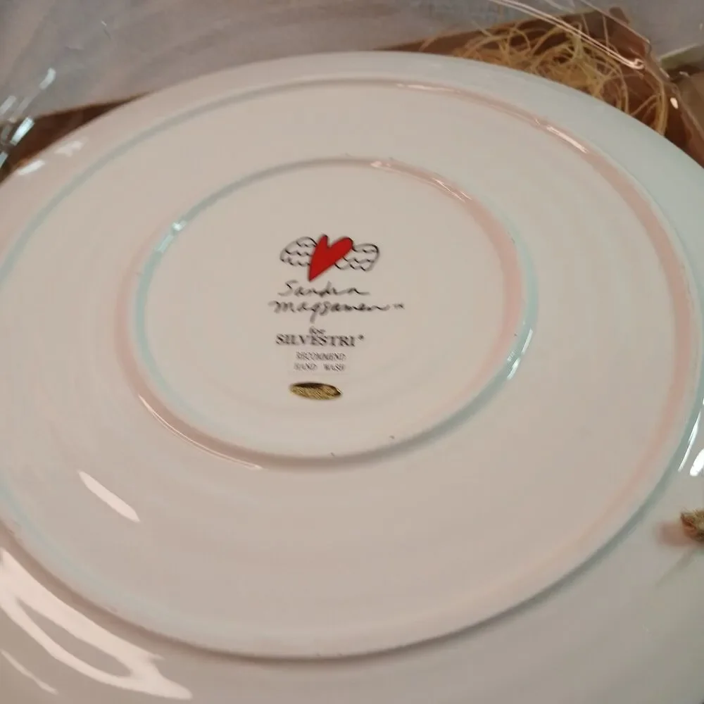 Jewish Wisdom Sandra Magsamen Jewish Wedding Plate I am my Beloved Silvestri VTG